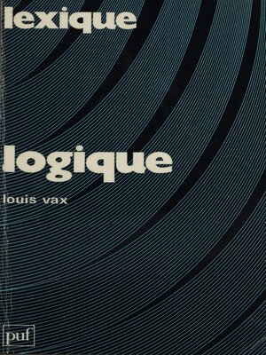cover image of Logique